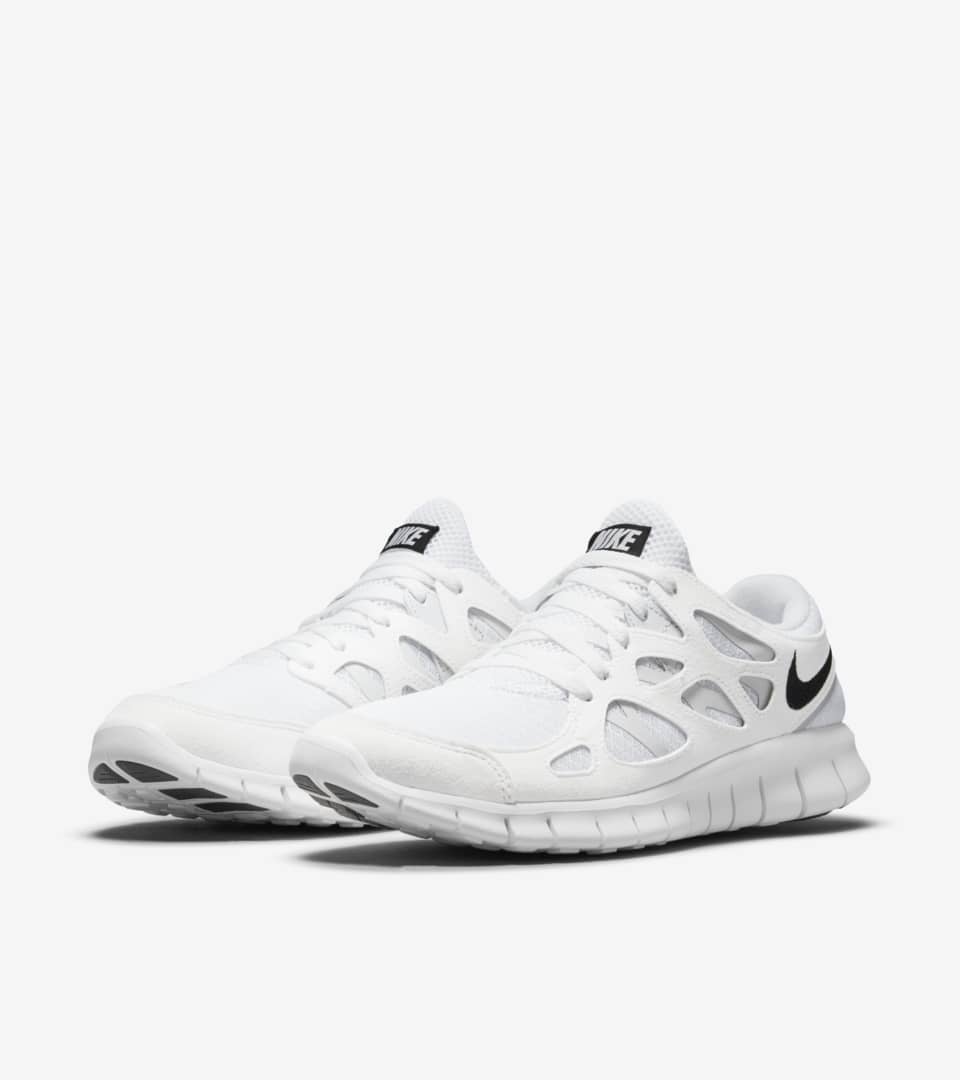 Nike free run 2 best sale femme blanche